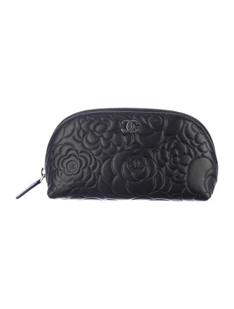 chanel camellia cosmetic bag|Chanel camellia flats.